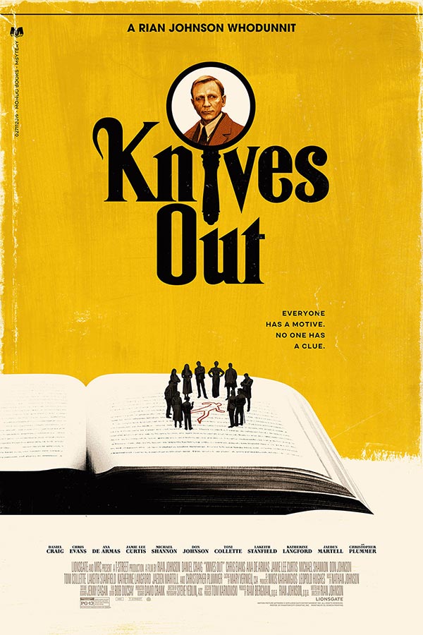 posters knivesout rianjohnson