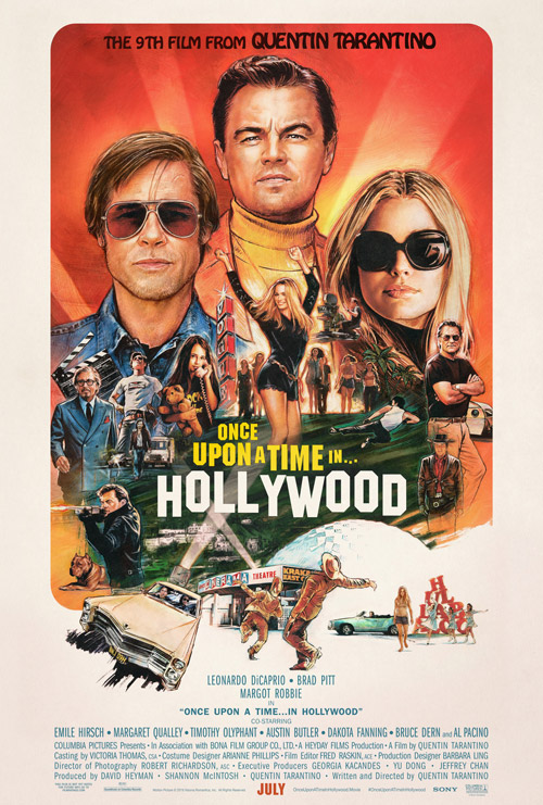 onceuponatimeinhollywood posters top2 2019