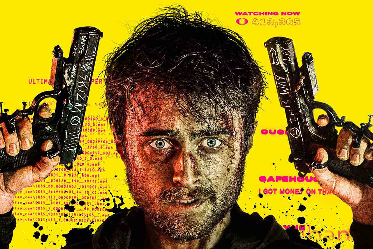 gunsakimbo poster danielradcliffe