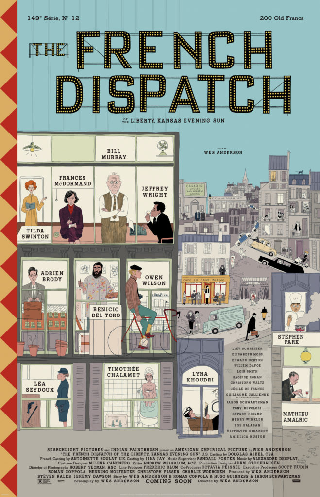 thefrenchdispatch wesanderson poster